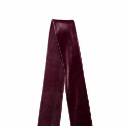 Allegra K Women Vintage Velvet Skinny Neck Scarves Solid Color Long Neckerchief Hairband Narrow Waistband