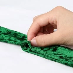 Allegra K Women Vintage Velvet Skinny Neck Scarves Solid Color Long Neckerchief Hairband Narrow Waistband