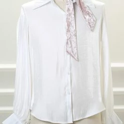 Allegra K Women Vintage Velvet Skinny Neck Scarves Solid Color Long Neckerchief Hairband Narrow Waistband