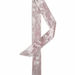 Allegra K Women Vintage Velvet Skinny Neck Scarves Solid Color Long Neckerchief Hairband Narrow Waistband