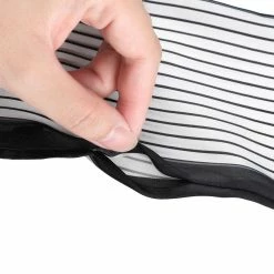 Allegra K Skinny Scarves Stripe Neck Wraps For Women Fasion Neckerchief Ribbon Hairband Accessories