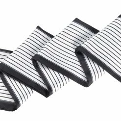 Allegra K Skinny Scarves Stripe Neck Wraps For Women Fasion Neckerchief Ribbon Hairband Accessories