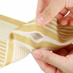 Allegra K Skinny Scarves Stripe Neck Wraps For Women Fasion Neckerchief Ribbon Hairband Accessories