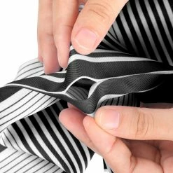 Allegra K Skinny Scarves Stripe Neck Wraps For Women Fasion Neckerchief Ribbon Hairband Accessories