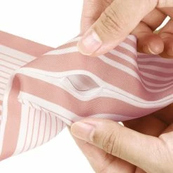 Allegra K Skinny Scarves Stripe Neck Wraps For Women Fasion Neckerchief Ribbon Hairband Accessories