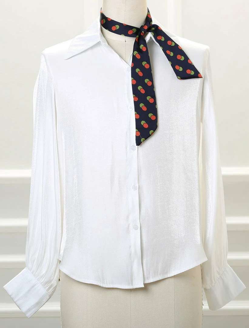 Allegra K Accessories Women Point Dots Print Skinny Scarf Narrow Head Scarfs Double-Sided Neckerchief 5 Allegra K Accessories Women Point Dots Print Skinny Scarf Narrow Head Scarfs Double-Sided Neckerchief