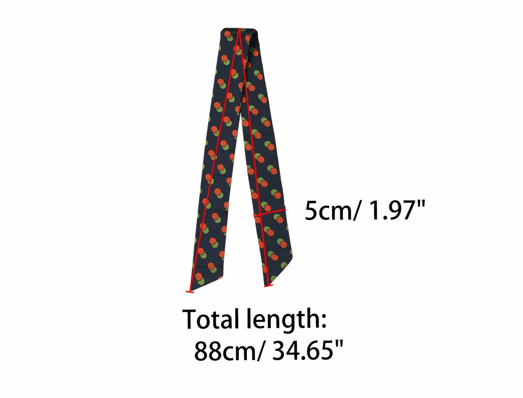Allegra K Accessories Women Point Dots Print Skinny Scarf Narrow Head Scarfs Double-Sided Neckerchief 6 Allegra K Accessories Women Point Dots Print Skinny Scarf Narrow Head Scarfs Double-Sided Neckerchief