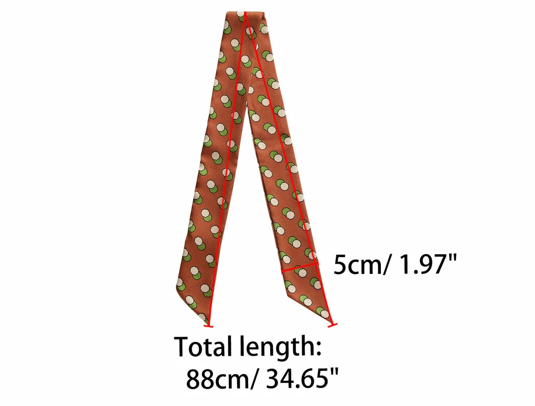 Allegra K Accessories Women Point Dots Print Skinny Scarf Narrow Head Scarfs Double-Sided Neckerchief 11 Allegra K Accessories Women Point Dots Print Skinny Scarf Narrow Head Scarfs Double-Sided Neckerchief