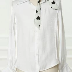 Allegra K Women Skinny Ribbon Neckerchief Heart Pattern Narrow Hair Wrist Scarf Headband Handbag Handle Wrap Accessories 57 Allegra K Women Skinny Ribbon Neckerchief Heart Pattern Narrow Hair Wrist Scarf Headband Handbag Handle Wrap Accessories