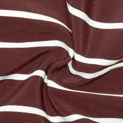 Allegra K Diagonal Stripes Tie Waist Wrap Top Women