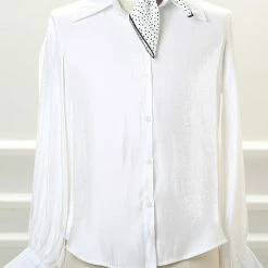 Allegra K Accessories 50cm Vintage Polka Dot Square Small Scarf Neck Scarves Kerchief Neckerchief Headscarf