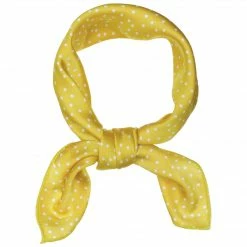 Allegra K Accessories 50cm Vintage Polka Dot Square Small Scarf Neck Scarves Kerchief Neckerchief Headscarf