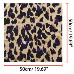 Allegra K 50cm Women Colorful Leopard Print Square Neck Scarf Kerchief Neckerchief Handkerchief Bandana 111 Allegra K 50cm Women Colorful Leopard Print Square Neck Scarf Kerchief Neckerchief Handkerchief Bandana