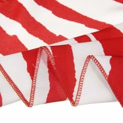 Allegra K 50cm Lightweight Zebra Stripe Pattern Square Neck Scarf Scarves Wrap Kerchief Neckerchief Bandana