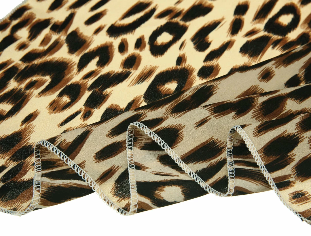 Allegra K 50cm Women Colorful Leopard Print Square Neck Scarf Kerchief Neckerchief Handkerchief Bandana 7 Allegra K 50cm Women Colorful Leopard Print Square Neck Scarf Kerchief Neckerchief Handkerchief Bandana