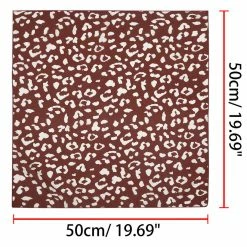 Allegra K 50cm Women Colorful Leopard Print Square Neck Scarf Kerchief Neckerchief Handkerchief Bandana 76 Allegra K 50cm Women Colorful Leopard Print Square Neck Scarf Kerchief Neckerchief Handkerchief Bandana