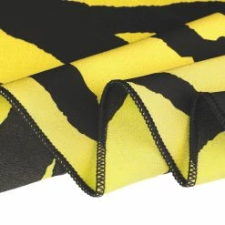 Allegra K 50cm Lightweight Zebra Stripe Pattern Square Neck Scarf Scarves Wrap Kerchief Neckerchief Bandana