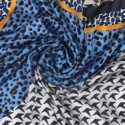 Allegra K 70cm Houndstooth Swallow Bird Leopard Print Square Scarf Kerchief Neckerchief Bandana 33 Allegra K 70cm Houndstooth Swallow Bird Leopard Print Square Scarf Kerchief Neckerchief Bandana