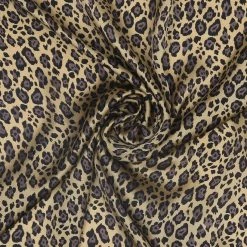 Allegra K Scarves & Shawls 70cm Animal Leopard Print Silk Like Square Scarves Kerchief Neck Head Scarf Neckerchief Bandana