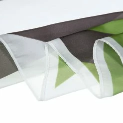 Allegra K 70cm Stripe Print Square Scarves Kerchief Neck Head Scarf Neckerchief Headband For Ladies