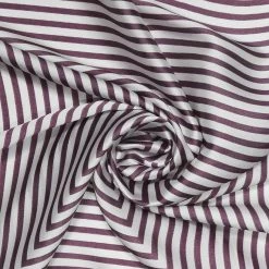 Allegra K 70cm Women Stripe Print Square Scarves Kerchief Neck Scarf Neckerchief Headband