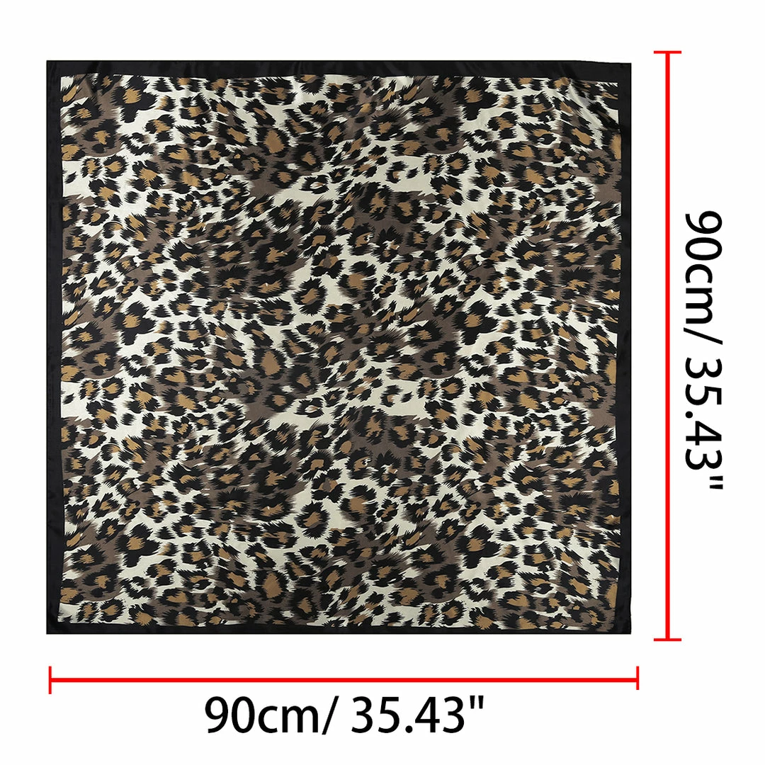 Allegra K Accessories Women Leopard Printed Square Scarves Kerchief Bandana Neck Scarf Neckerchief 11 Allegra K Accessories Women Leopard Printed Square Scarves Kerchief Bandana Neck Scarf Neckerchief