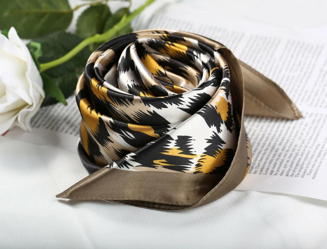 Allegra K Accessories Women Leopard Printed Square Scarves Kerchief Bandana Neck Scarf Neckerchief 5 Allegra K Accessories Women Leopard Printed Square Scarves Kerchief Bandana Neck Scarf Neckerchief