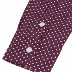 Allegra K Men's Shirts Long Sleeve Polka Dots Prints Slim Fit Button Up Casual Shirt 85 Allegra K Men's Shirts Long Sleeve Polka Dots Prints Slim Fit Button Up Casual Shirt