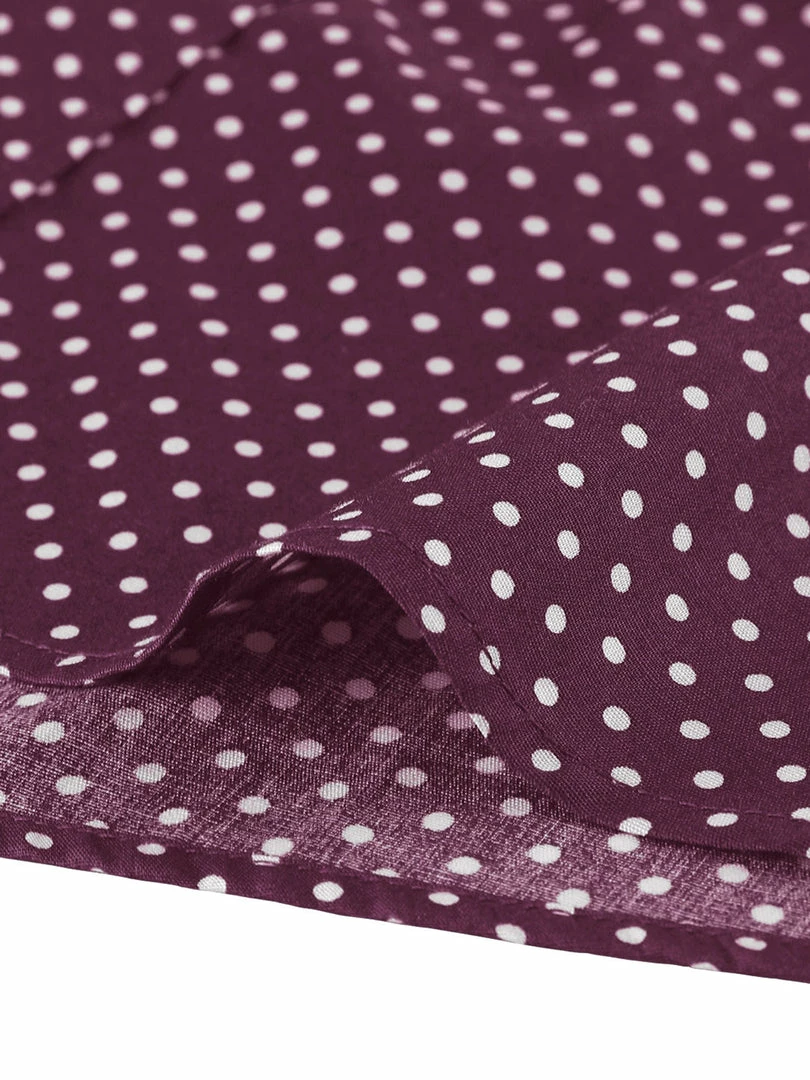 Allegra K Men's Shirts Long Sleeve Polka Dots Prints Slim Fit Button Up Casual Shirt 27 Allegra K Men's Shirts Long Sleeve Polka Dots Prints Slim Fit Button Up Casual Shirt