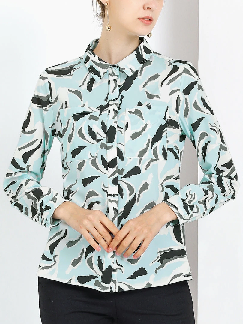 Allegra K Button Down Floral Print Long Sleeves Shirt 23 Allegra K Button Down Floral Print Long Sleeves Shirt