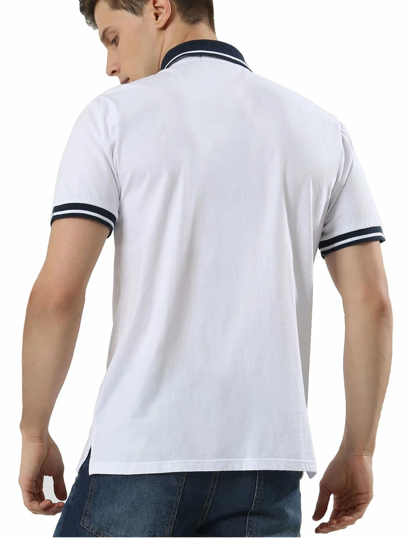 Allegra K Men's Casual Summer Color Block Golf Polo Short Sleeves Cotton T-Shirts Tops 11 Allegra K Men's Casual Summer Color Block Golf Polo Short Sleeves Cotton T-Shirts Tops