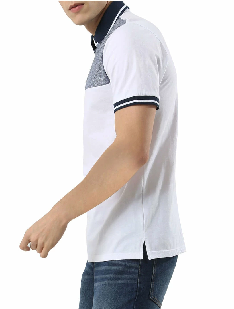 Allegra K Men's Casual Summer Color Block Golf Polo Short Sleeves Cotton T-Shirts Tops 12 Allegra K Men's Casual Summer Color Block Golf Polo Short Sleeves Cotton T-Shirts Tops