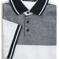 Allegra K Men's Casual Summer Color Block Golf Polo Short Sleeves Cotton T-Shirts Tops 33 Allegra K Men's Casual Summer Color Block Golf Polo Short Sleeves Cotton T-Shirts Tops