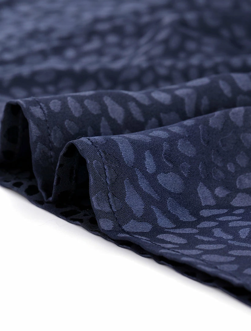 Allegra K Women's Elegant Satin 3/4 Sleeve Blouse Pleated High Collar Work Top 14 Allegra K Women's Elegant Satin 3/4 Sleeve Blouse Pleated High Collar Work Top