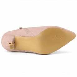 Allegra K Shoes Women's Pointed Toe Stiletto High Heels Ankle Boots 30 Allegra K Shoes Women's Pointed Toe Stiletto High Heels Ankle Boots