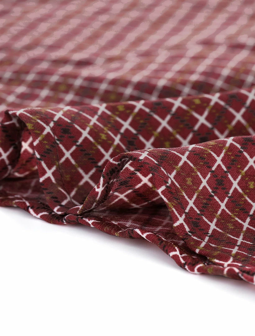 Allegra K Women's Plaid Collared Button Up Long Sleeve Office Work Shirt 14 Allegra K Women's Plaid Collared Button Up Long Sleeve Office Work Shirt