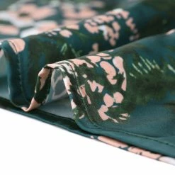 Allegra K Women's Bow Tie Neck Puff Sleeve Blouse Floral Ruffle Elegant Work Top