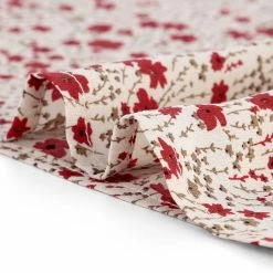 Allegra K Women's Vintage Lace Trim Stand Collar Long Sleeve Floral Valentine's Day Top