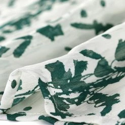 Allegra K Women's Tie Neck Floral Printed Bishop Sleeve Elegant Work Top Blouse