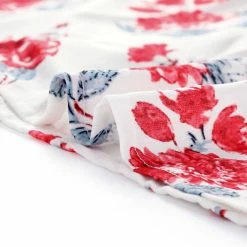 Allegra K Women's Long Sleeve Button Up Vintage Casual Floral Shirt