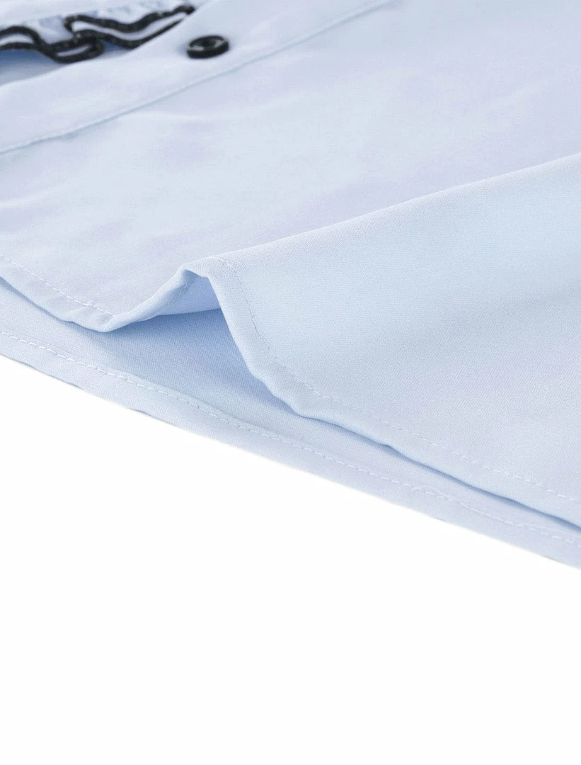 Allegra K Women Ruffle Stand Collar Shirt Button Down Office Work Chiffon Long Sleeve Top 26 Allegra K Women Ruffle Stand Collar Shirt Button Down Office Work Chiffon Long Sleeve Top