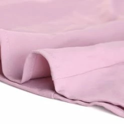 Allegra K Women's Ruffle Neck Long Gigot Sleeve Half Placket Solid Top