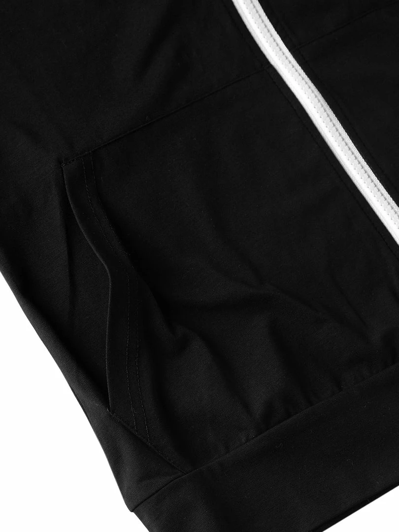 Allegra K Men's Hoodies Solid Color Zip Up Short Sleeve Jackets With Hood 20 Allegra K Men's Hoodies Solid Color Zip Up Short Sleeve Jackets With Hood