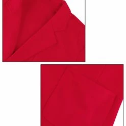 Allegra K 1310-X01 Men Notched Lapel Solid Color Pockets Front Long Sleeve Knit Blazer Coats & Outerwear 109 Allegra K 1310-X01 Men Notched Lapel Solid Color Pockets Front Long Sleeve Knit Blazer Coats & Outerwear