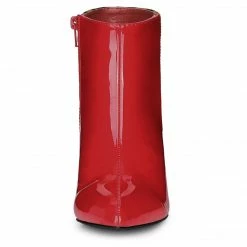 Allegra K Shoes Women's Contrast Color Leopard Print Stiletto Heel Ankle Boots