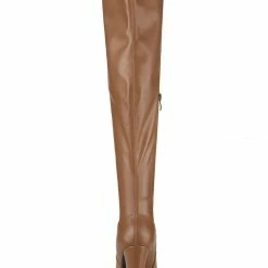 Allegra K Women's Platform Heels Chunky Heel Over Knee High Boots 31 Allegra K Women's Platform Heels Chunky Heel Over Knee High Boots