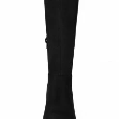 Allegra K Women's Mid Calf Block Heel Boots Shoes 40 Allegra K Women's Mid Calf Block Heel Boots Shoes