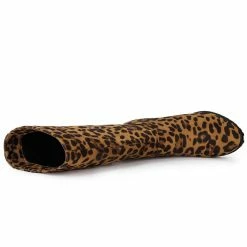 Allegra K Women's Mid Calf Block Heel Boots Shoes 35 Allegra K Women's Mid Calf Block Heel Boots Shoes