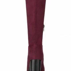 Allegra K Women's Mid Calf Block Heel Boots Shoes 27 Allegra K Women's Mid Calf Block Heel Boots Shoes