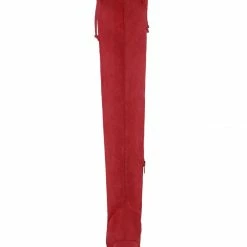 Allegra K Women's Round Toe Chunky Heel Over The Knee High Boots Shoes